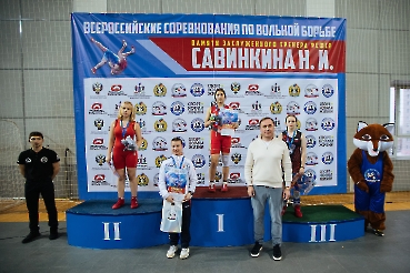 IV Всероссийские соревнования по вольной борьбе памяти Николая Савинкина (фото: Александр Лукин)